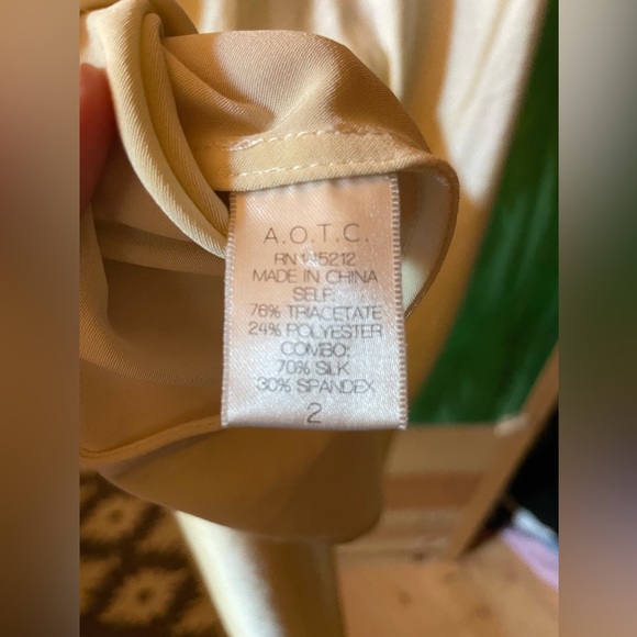 A.O.T.C. Silk Slip Dress - Picture 5 of 5